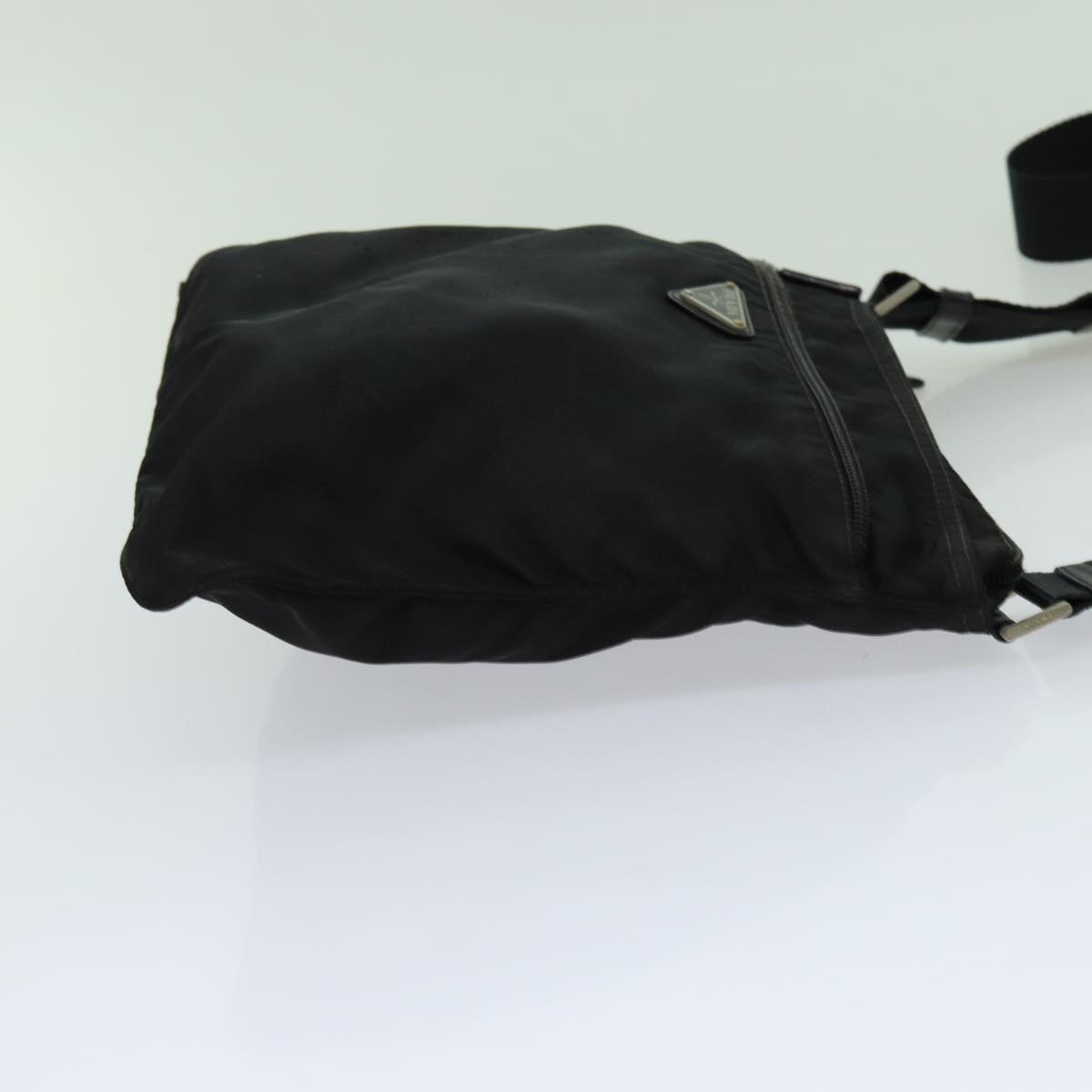 PRADA Shoulder Bag Nylon Black 70154