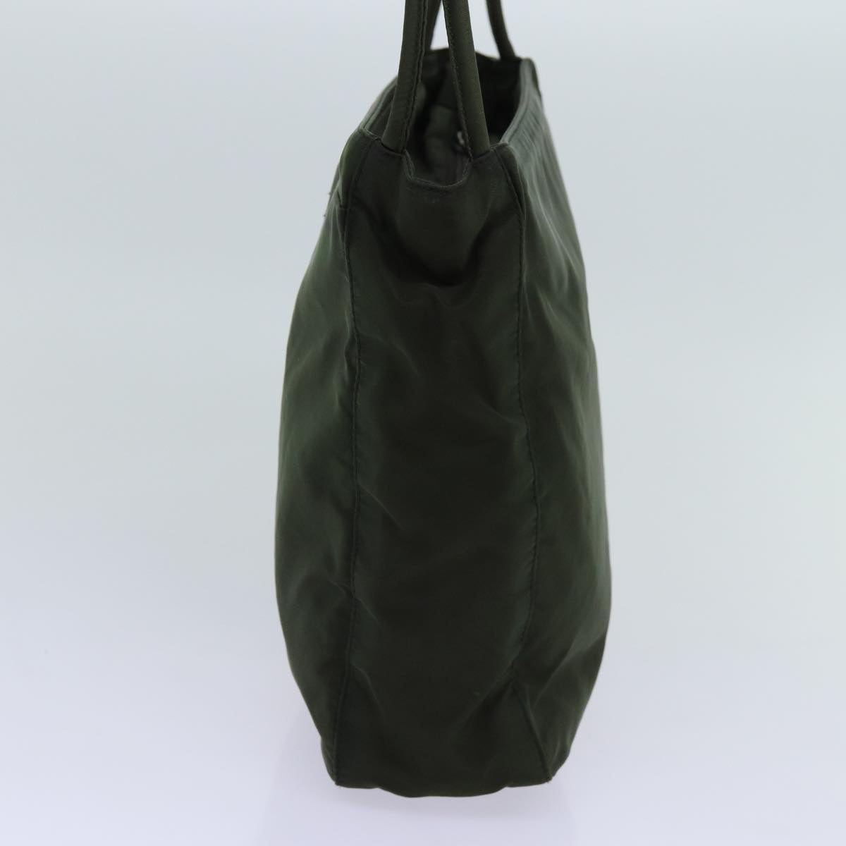 PRADA Tote Bag Nylon Khaki 70155
