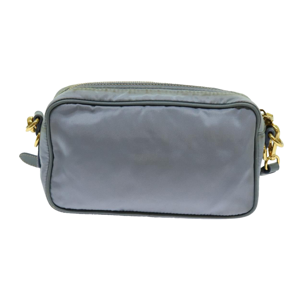 PRADA Shoulder Bag Nylon Light Blue 70157