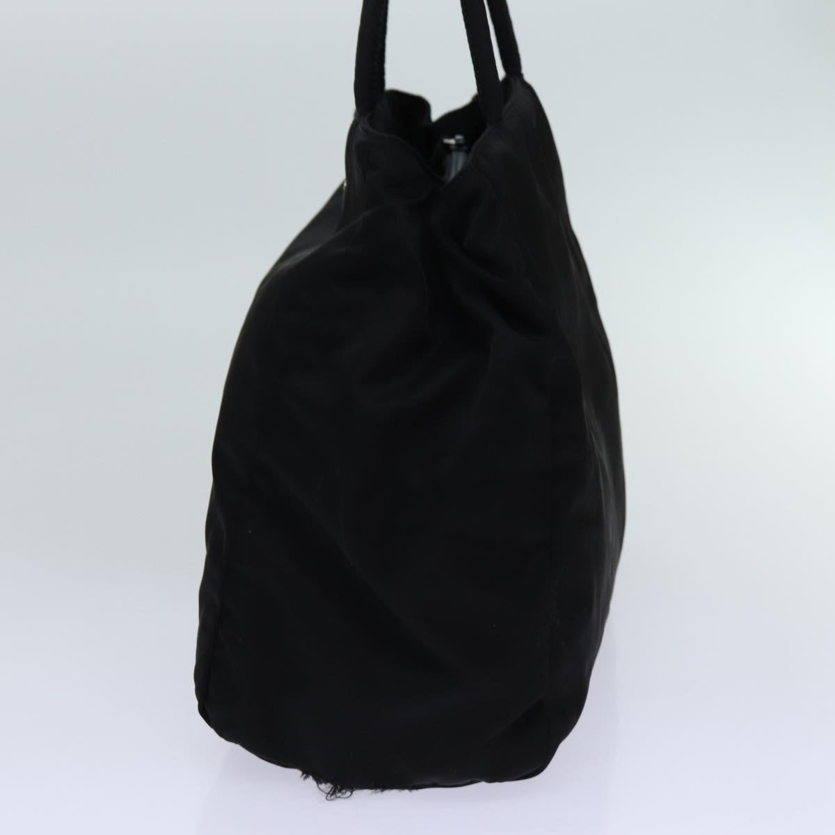 PRADA Hand Bag Nylon Black 70160