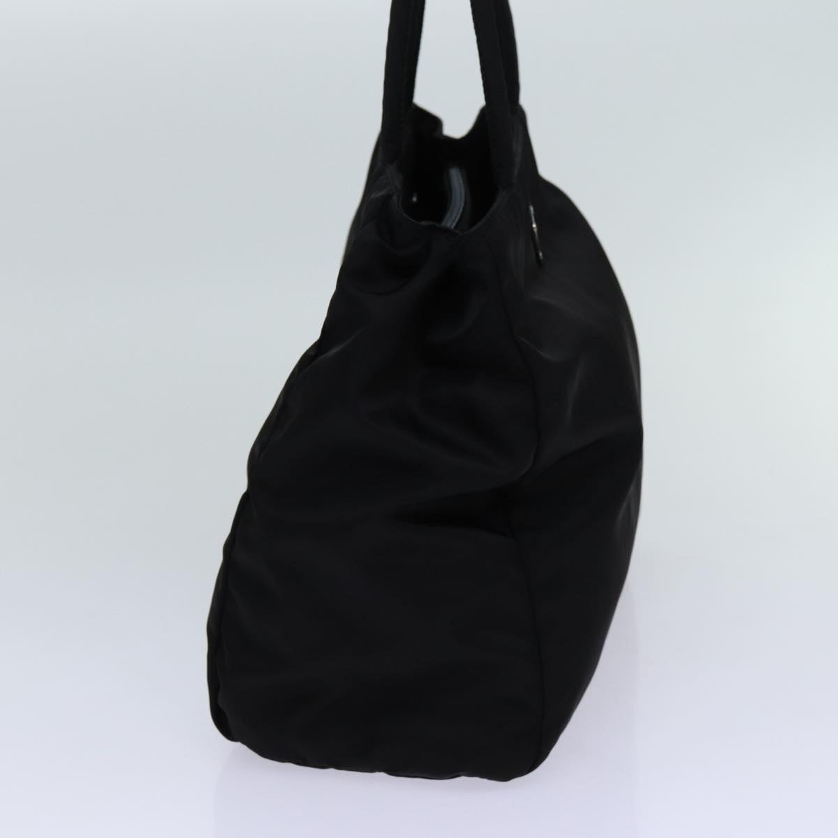 PRADA Hand Bag Nylon Black 70160