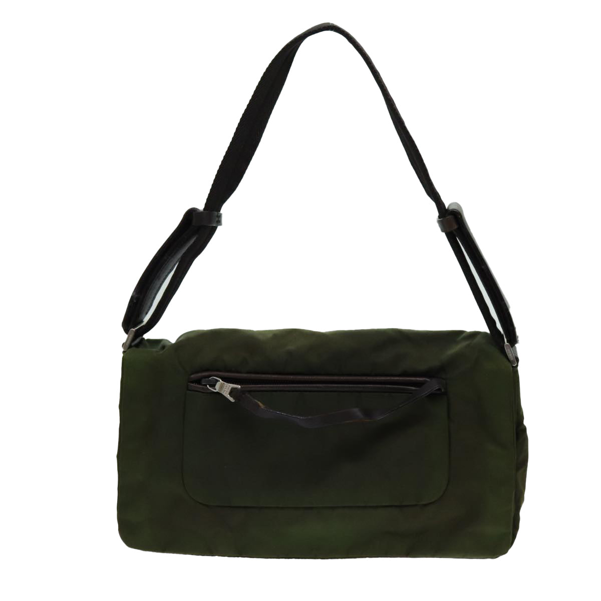 PRADA Shoulder Bag Nylon Khaki 70210