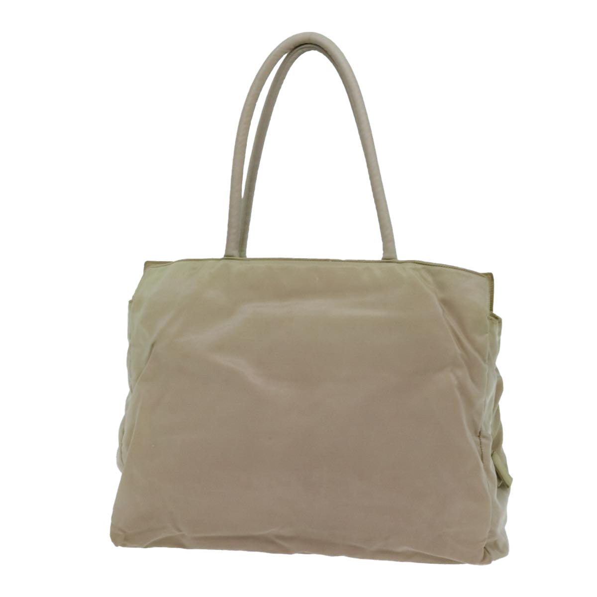 PRADA Tote Bag Nylon Beige 70212