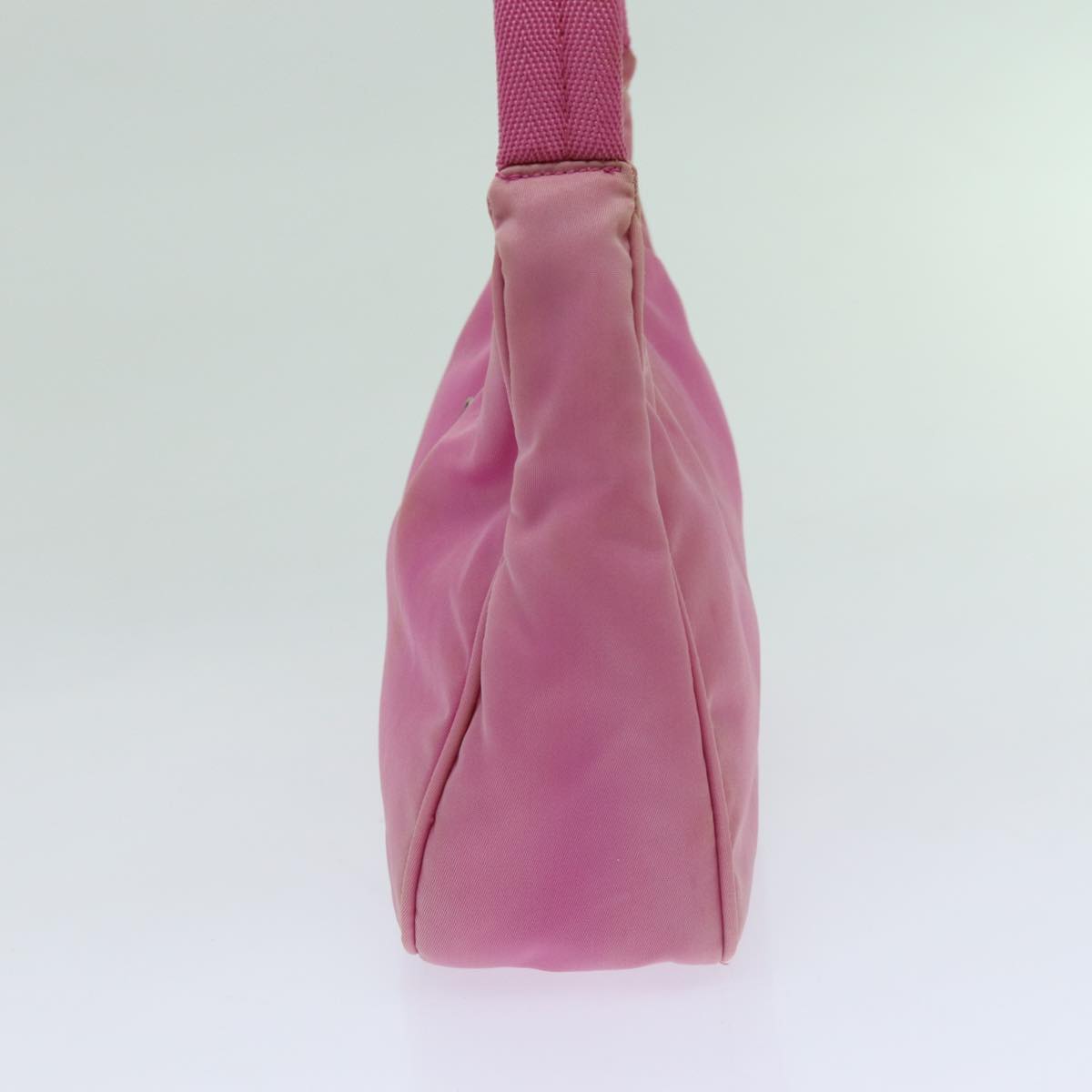 PRADA Hand Bag Nylon Pink 70223