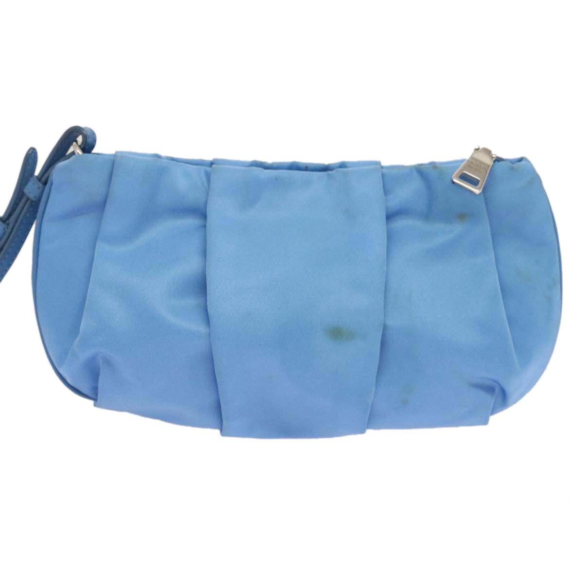 PRADA Pouch Nylon Light Blue 70292