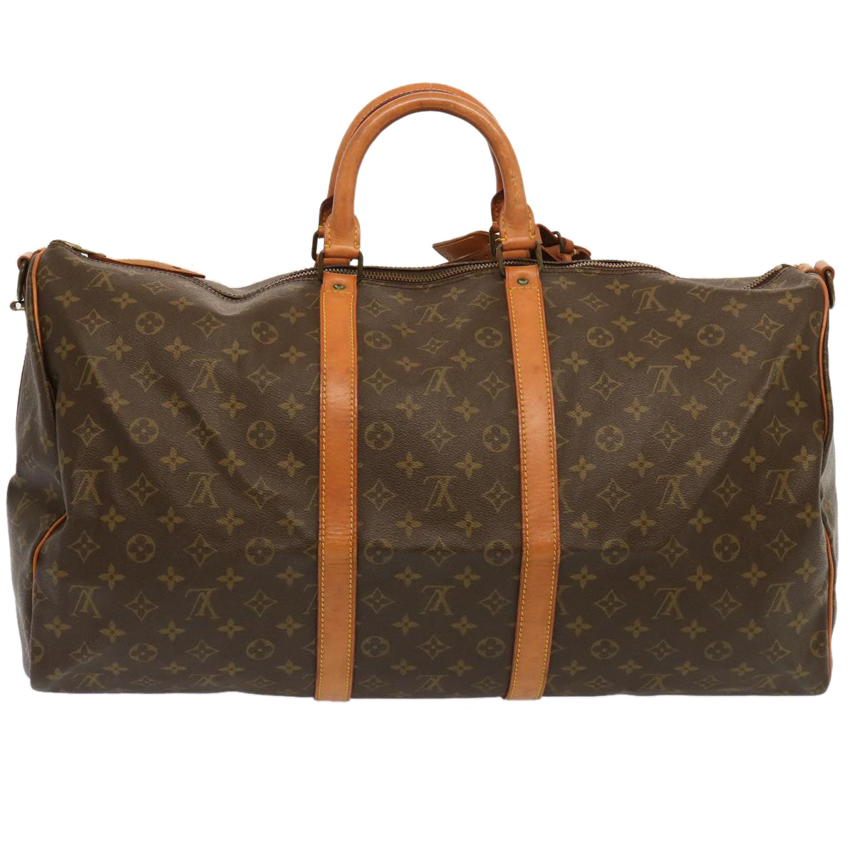 LOUIS VUITTON Monogram Keepall Bandouliere 55 Bag Vintage M41414 LV 70373