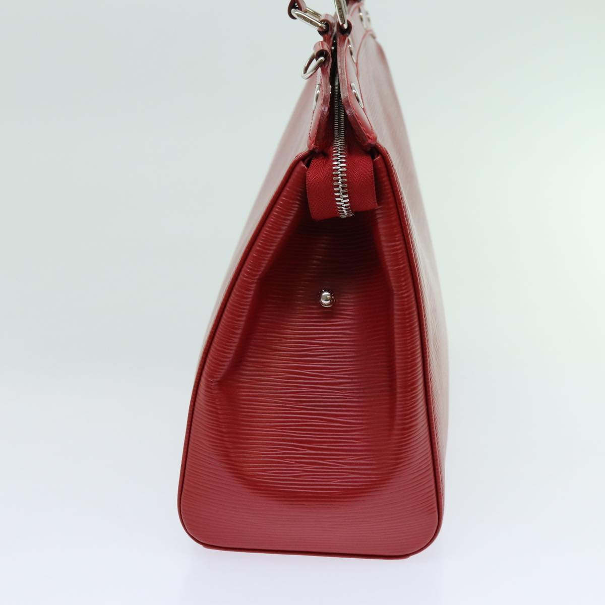 LOUIS VUITTON Epi Blair MM Hand Bag 2way Red Car Mine M4030E LV 70380