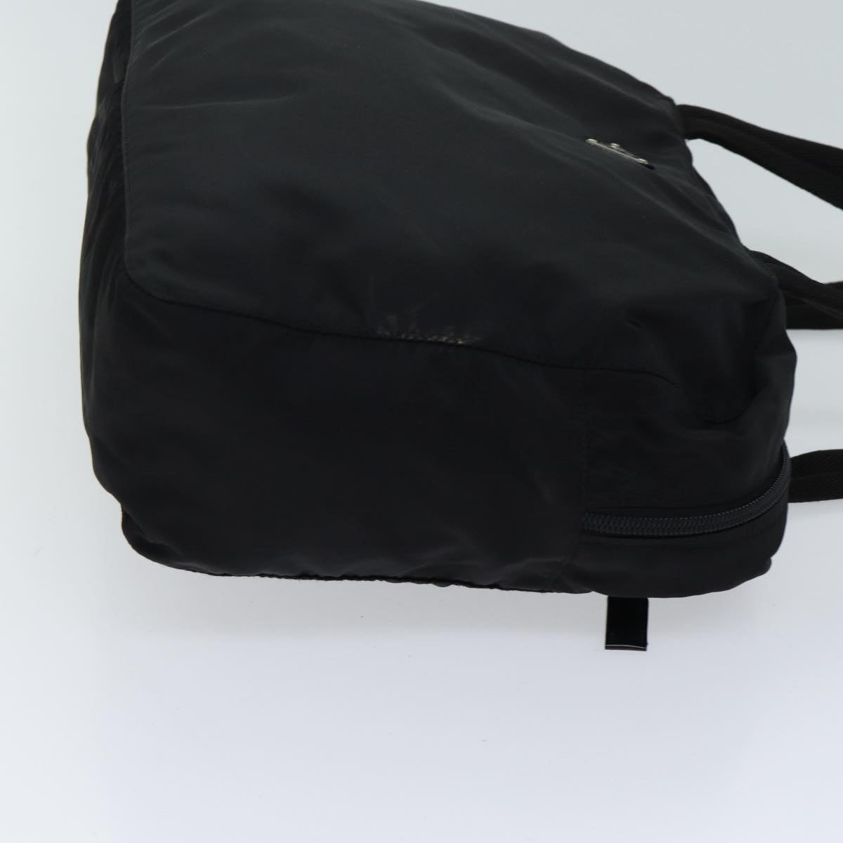 PRADA Hand Bag Nylon Black 70386