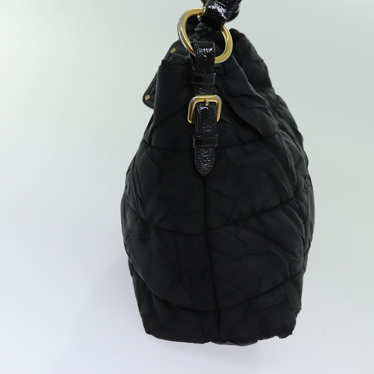 PRADA Shoulder Bag Nylon Black 70387