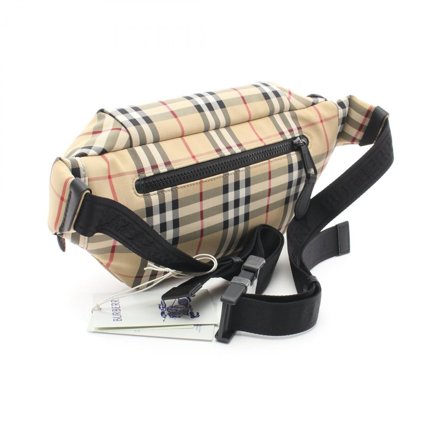 Burberry Canvas Leather Fanny Pack