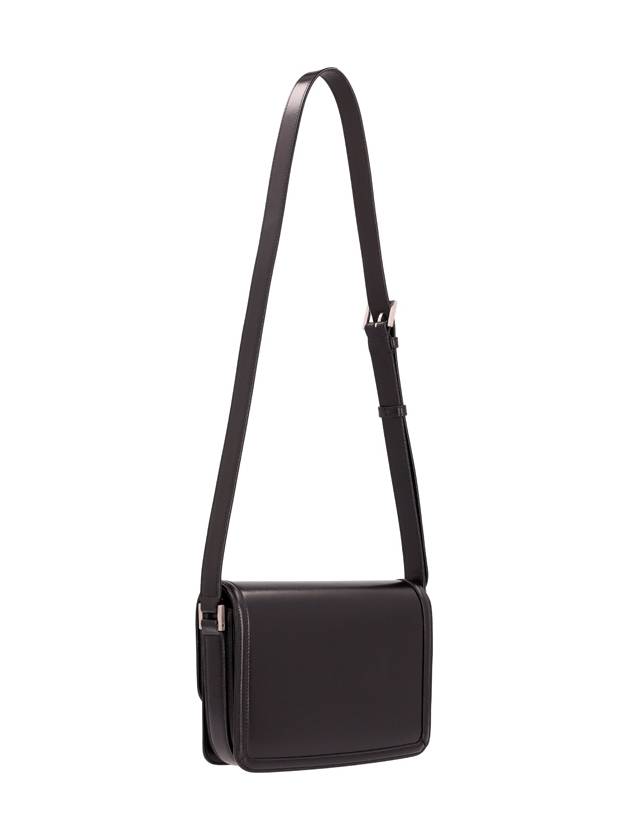 Saint Laurent Men's Solferino Medium Satchel Cross Bag Black