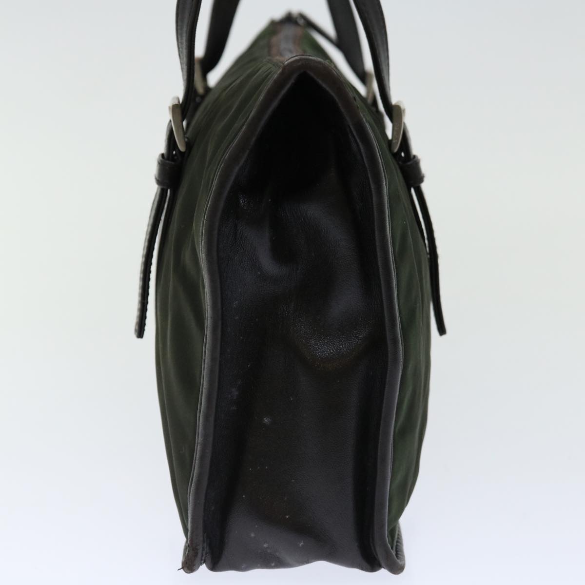 PRADA Shoulder Bag Nylon Khaki 70585