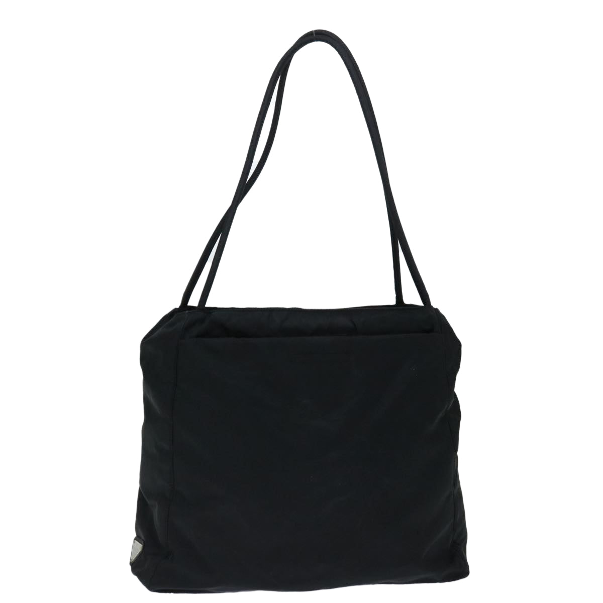 PRADA Hand Bag Nylon Black 70590