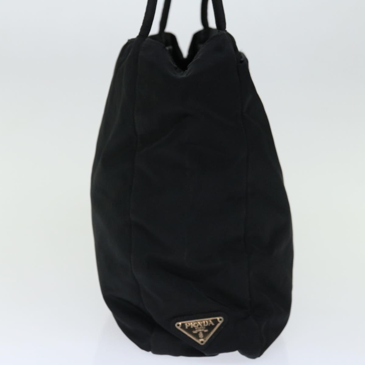PRADA Hand Bag Nylon Black 70590