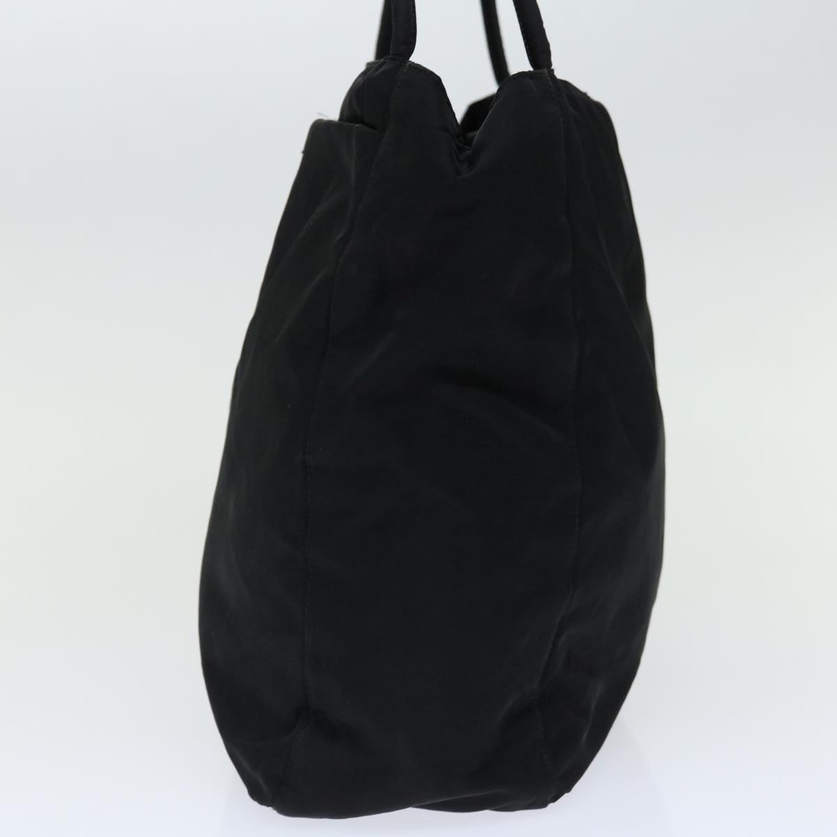 PRADA Hand Bag Nylon Black 70590