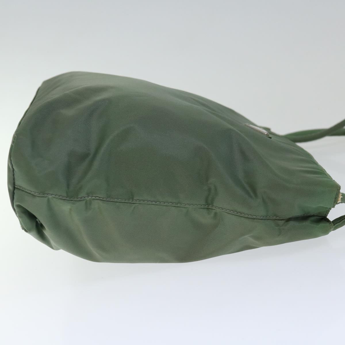 PRADA Hand Bag Nylon Khaki 70592