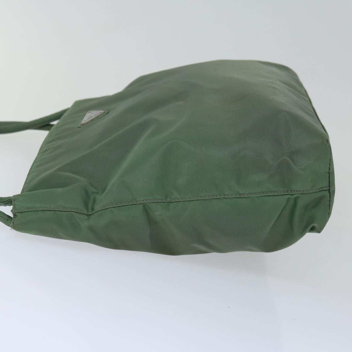 PRADA Hand Bag Nylon Khaki 70592