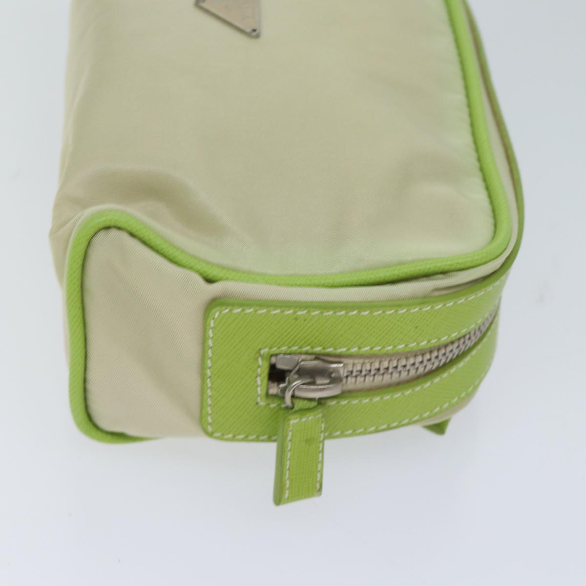 PRADA Pouch Nylon Green 70662