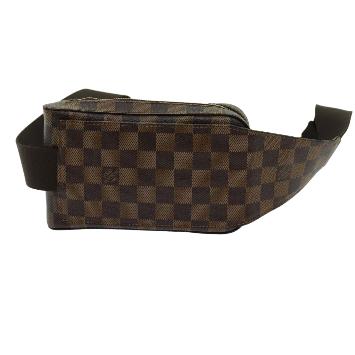 LOUIS VUITTON Damier Ebene Geronimos Shoulder Bag N51994 LV 70750