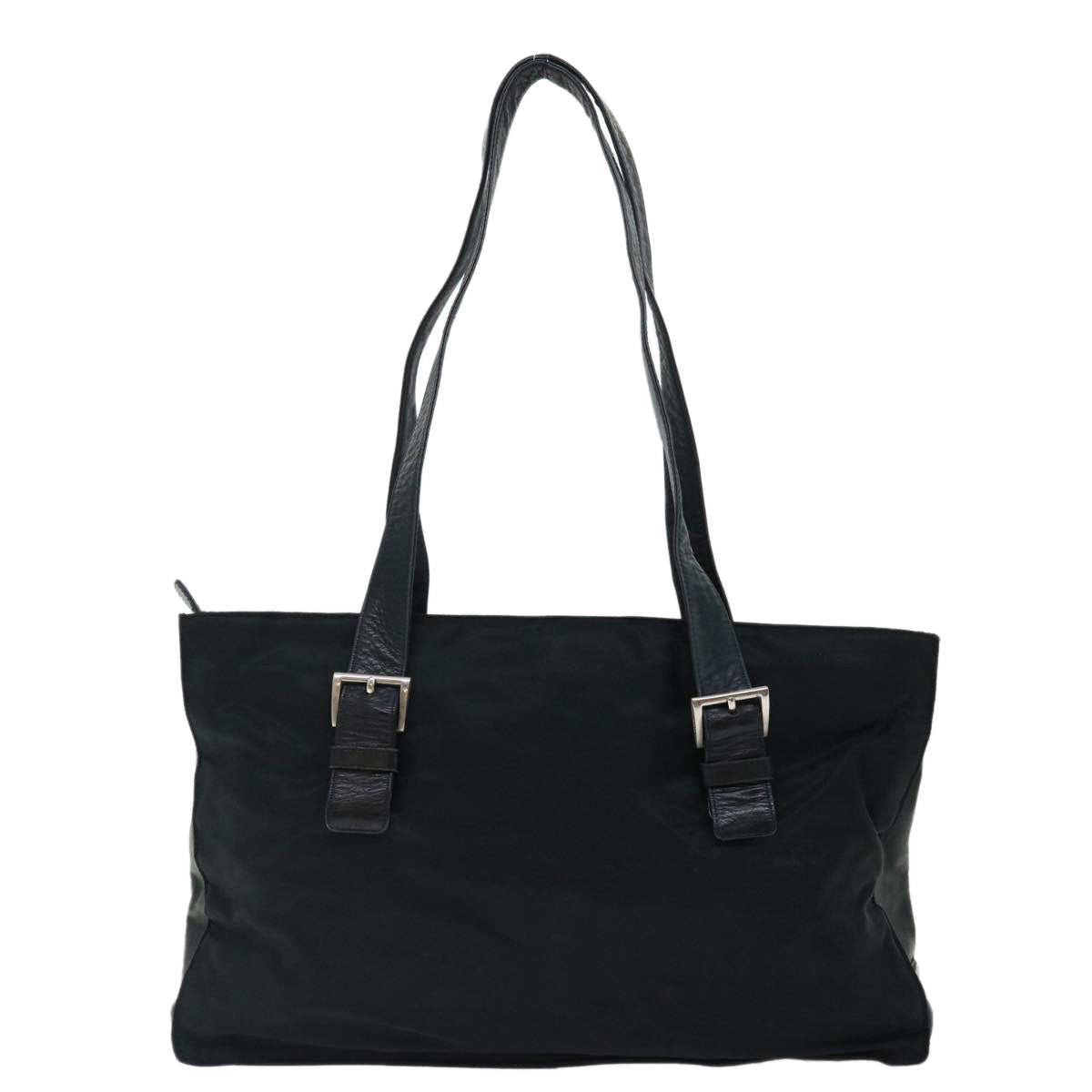 PRADA Shoulder Bag Nylon Black 70790