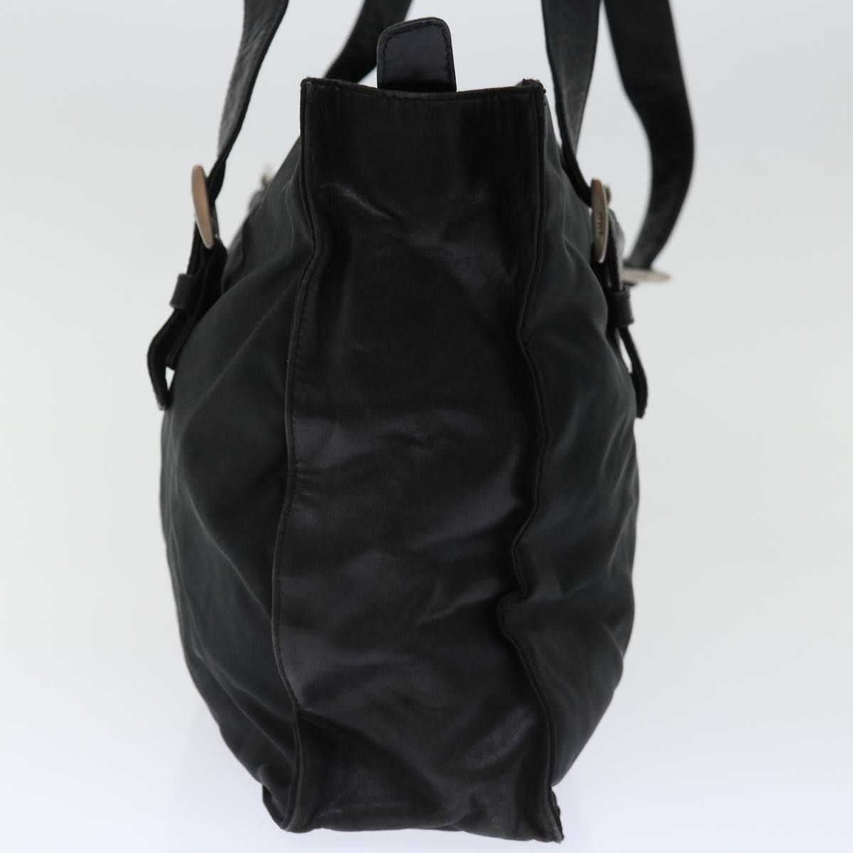 PRADA Shoulder Bag Nylon Black 70790