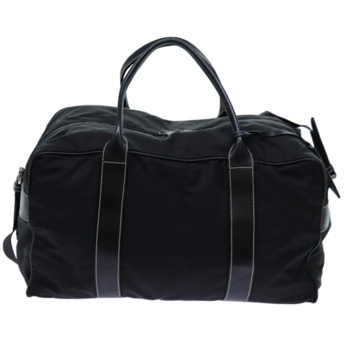 PRADA Boston Bag Nylon 2way Black 70821