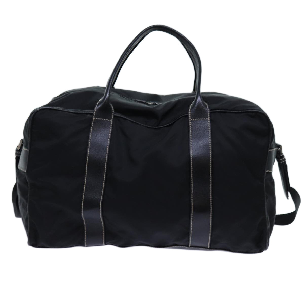 PRADA Boston Bag Nylon 2way Black 70821