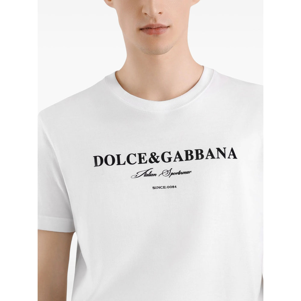 Dolce & Gabbana White T-Shirts & Vests - T-Shirts Men