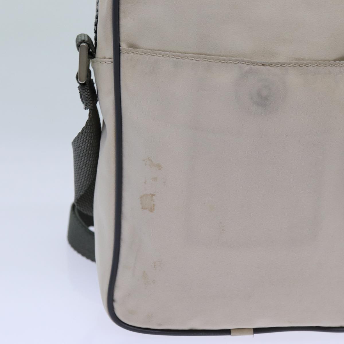 PRADA Sports Shoulder Bag Nylon Beige 70931