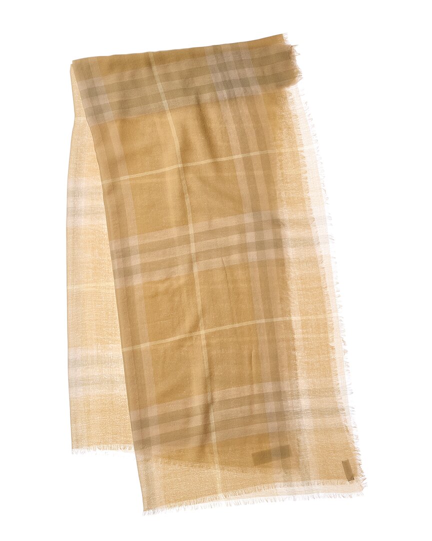 Burberry Classic Check Wool Scarf