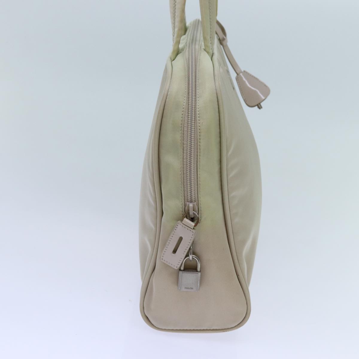 PRADA Shoulder Bag Nylon Beige 71017