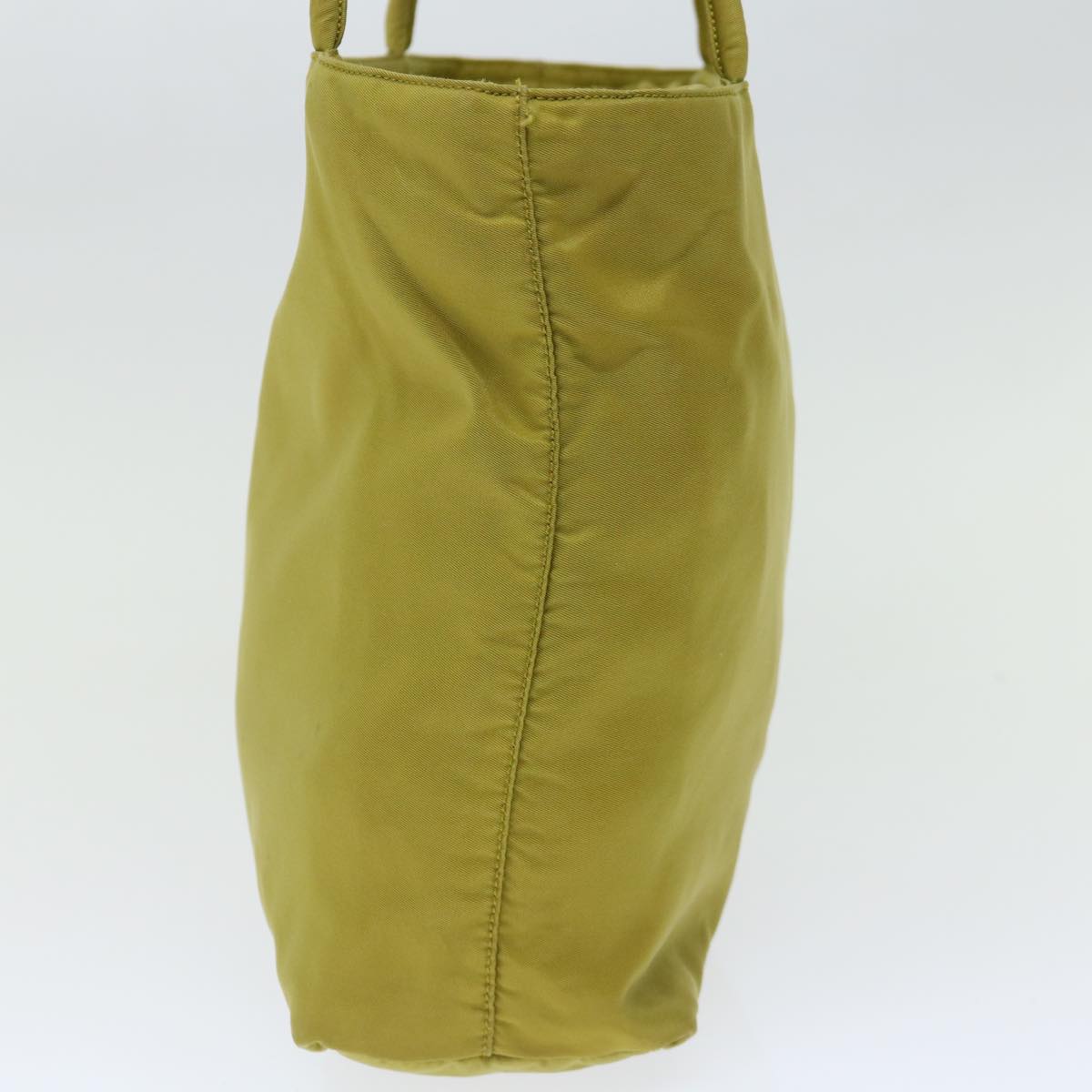 PRADA Hand Bag Nylon Khaki 71098