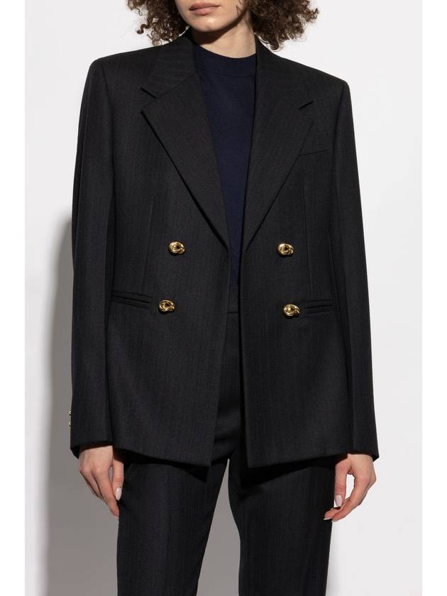 Bottega Veneta Bottega Veneta Blazer With Open Lapels, Women's, Black