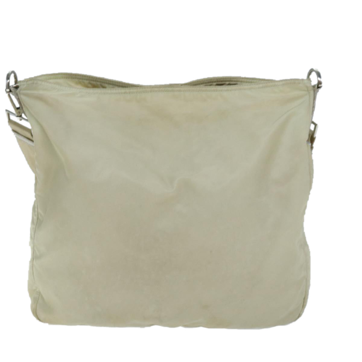 PRADA Shoulder Bag Nylon Cream 71503