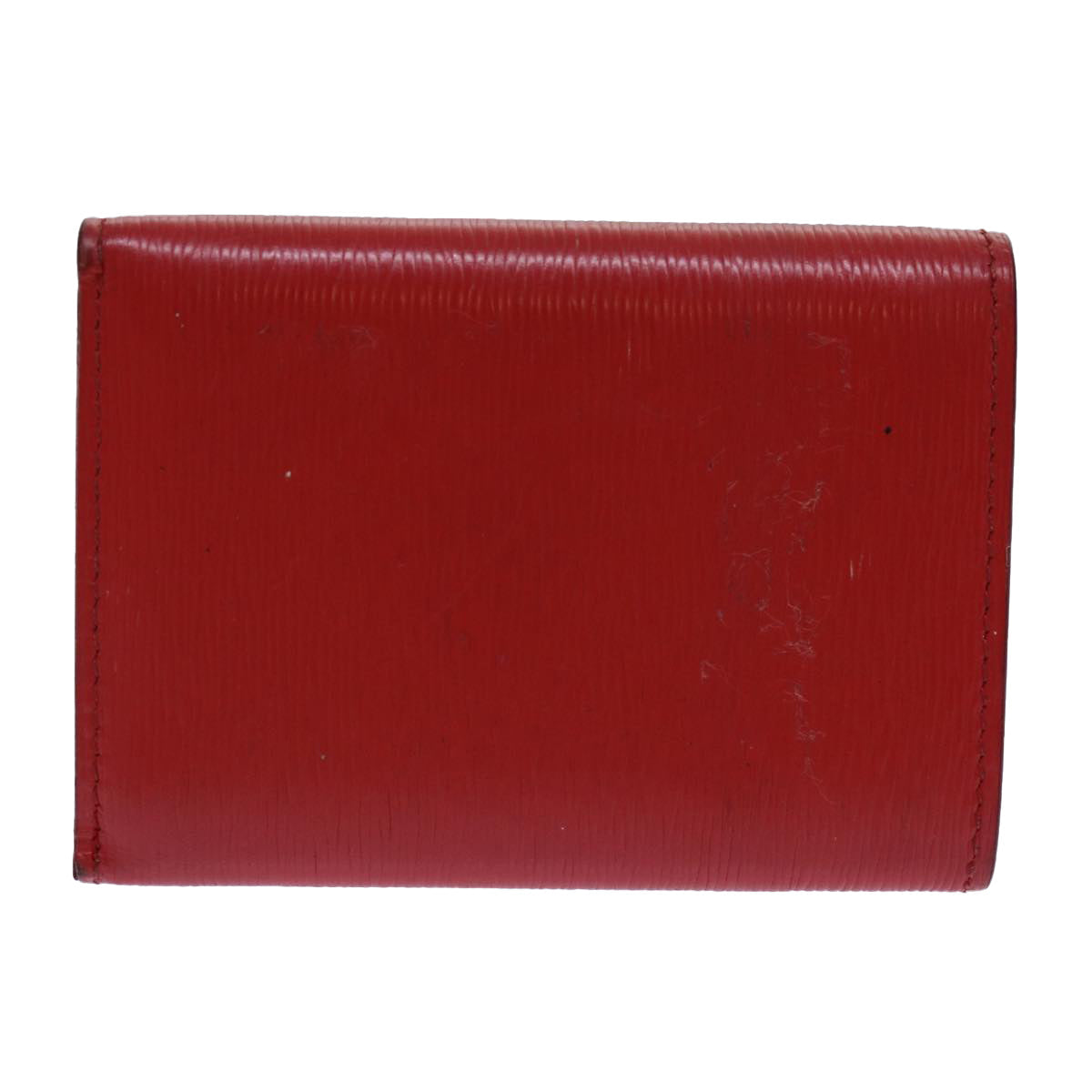 PRADA Wallet Safiano leather Red 71619