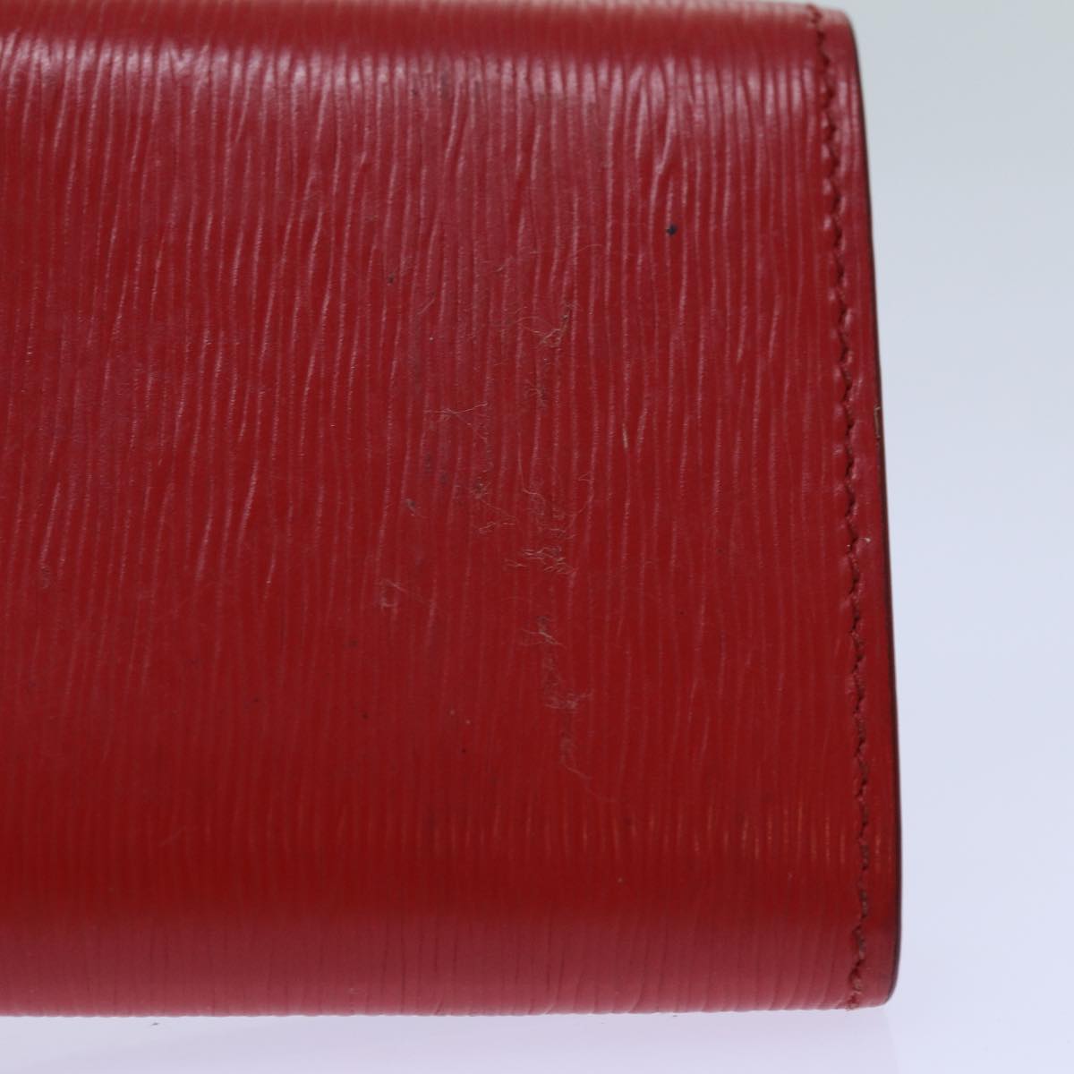 PRADA Wallet Safiano leather Red 71619