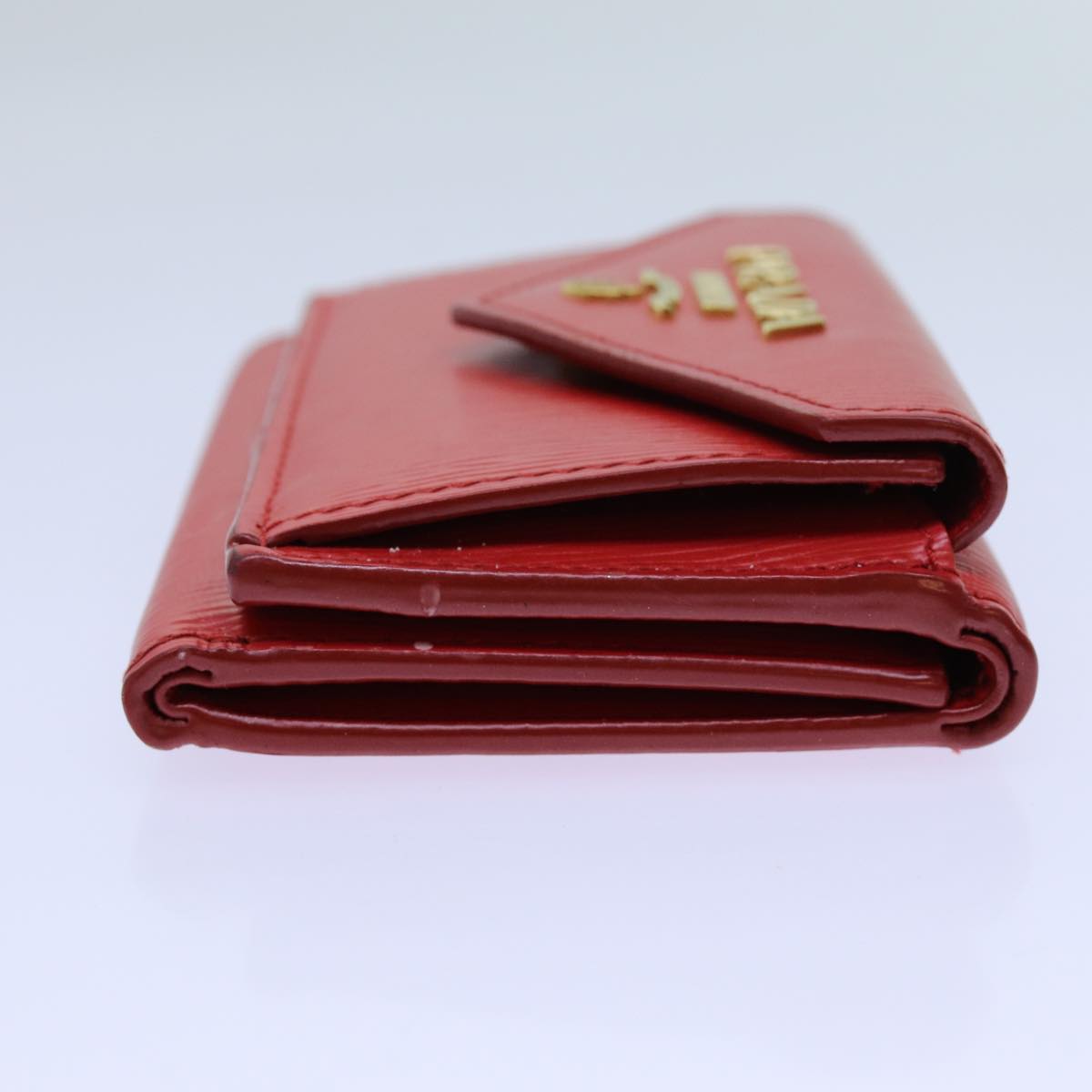 PRADA Wallet Safiano leather Red 71619