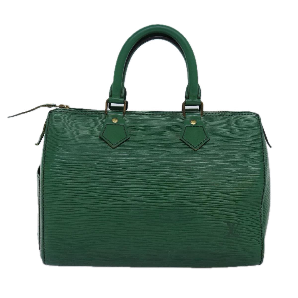 LOUIS VUITTON Epi Speedy 25 Hand Bag Borneo Green M43014 LV 71659