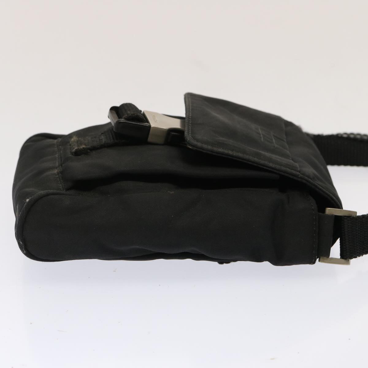 PRADA Shoulder Bag Nylon Black 71840
