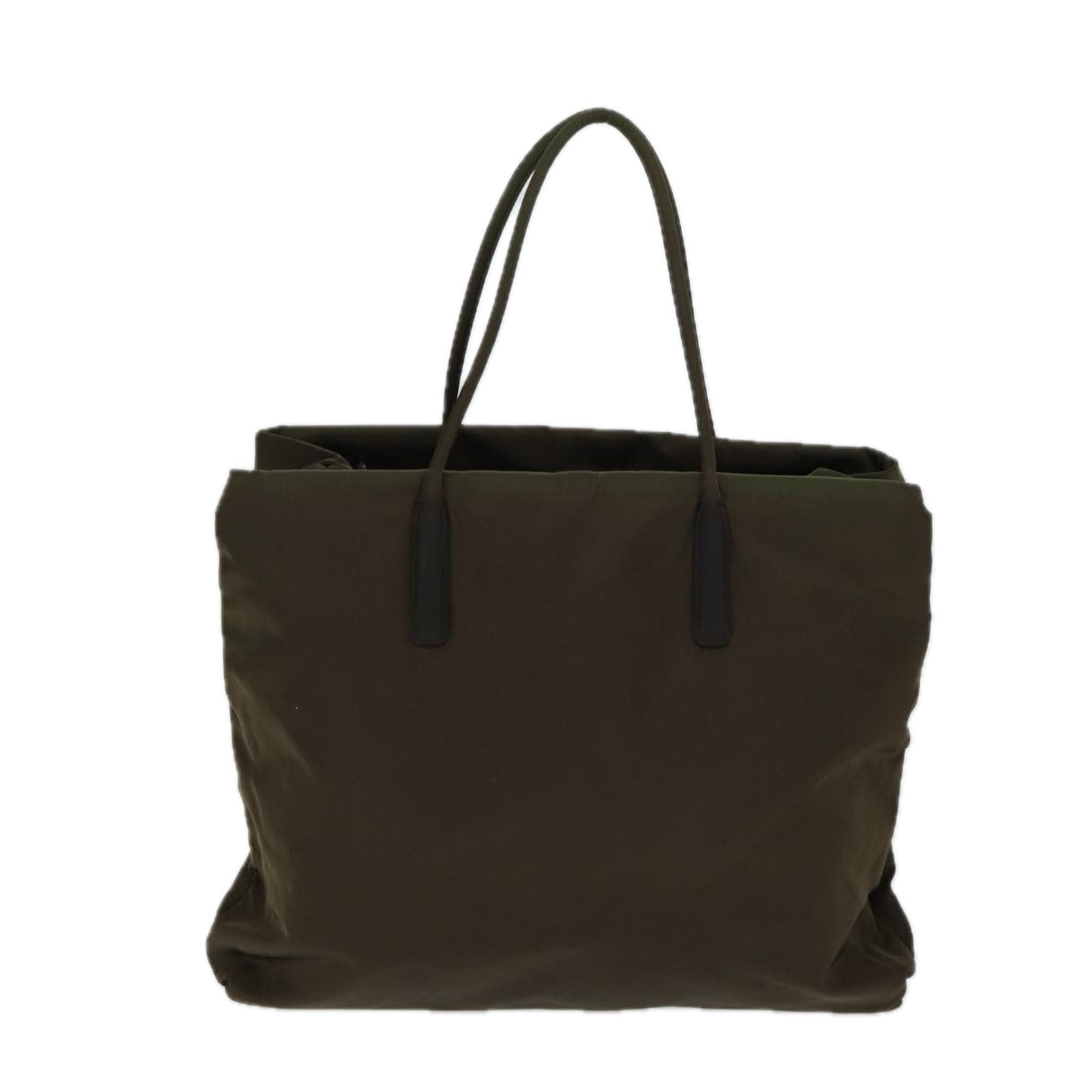 PRADA Tote Bag Nylon Khaki 71855