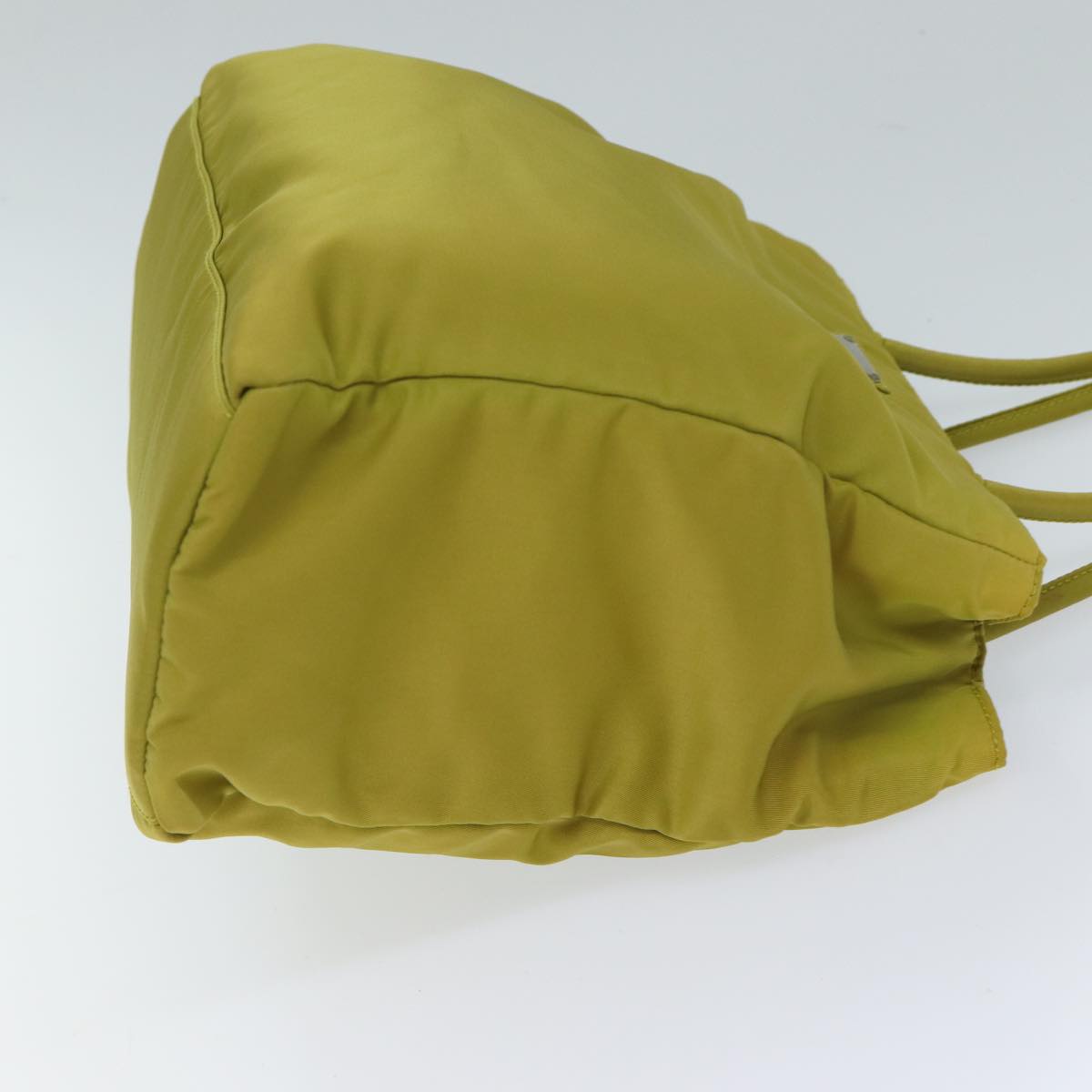PRADA Tote Bag Nylon Yellow 71907