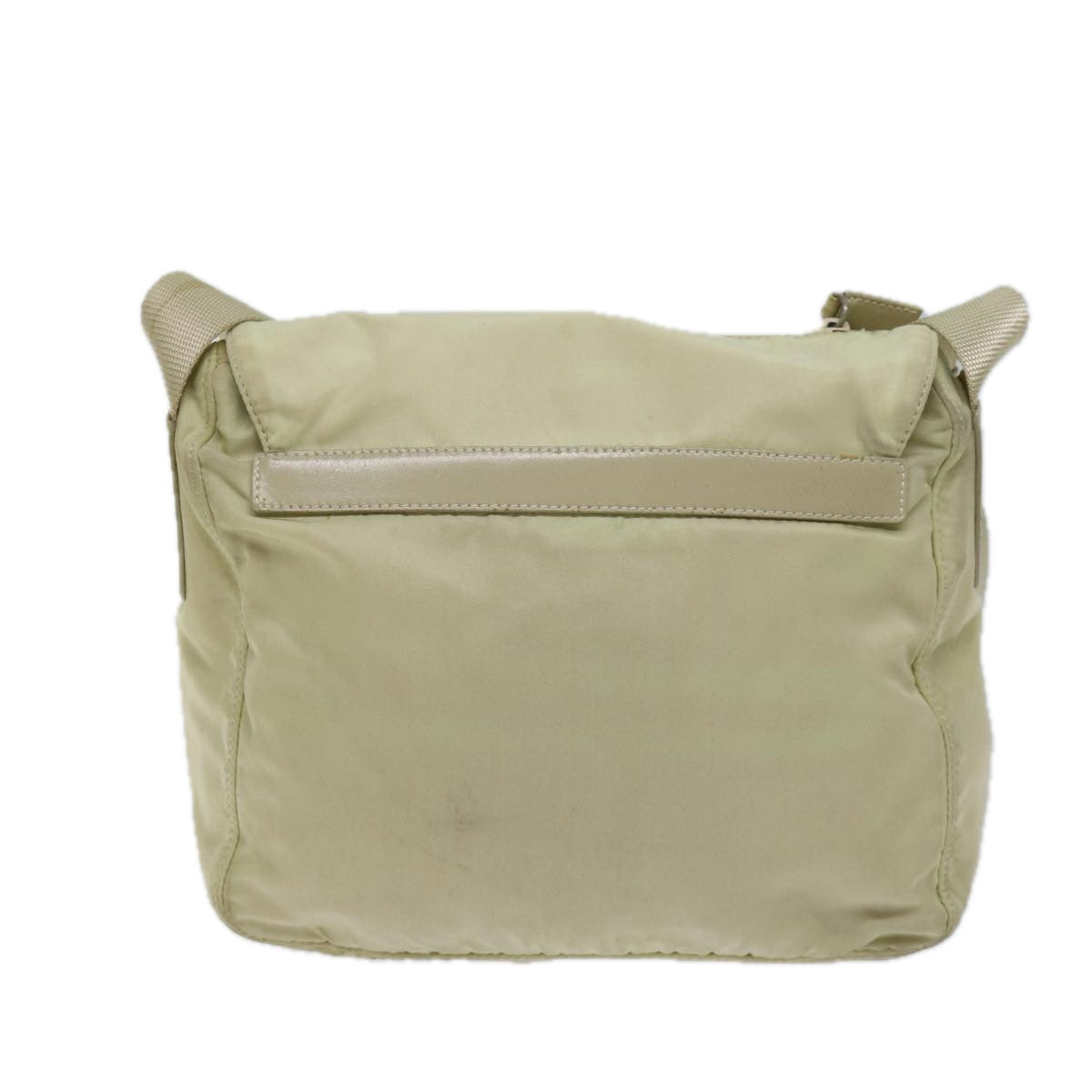 PRADA Shoulder Bag Nylon Beige 71909
