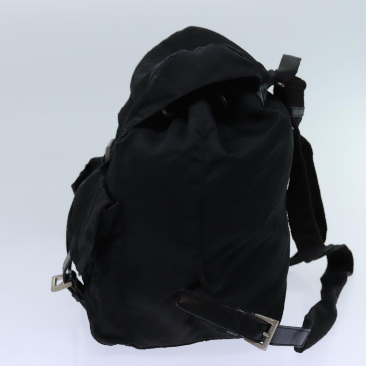 PRADA Backpack Nylon Black 71911