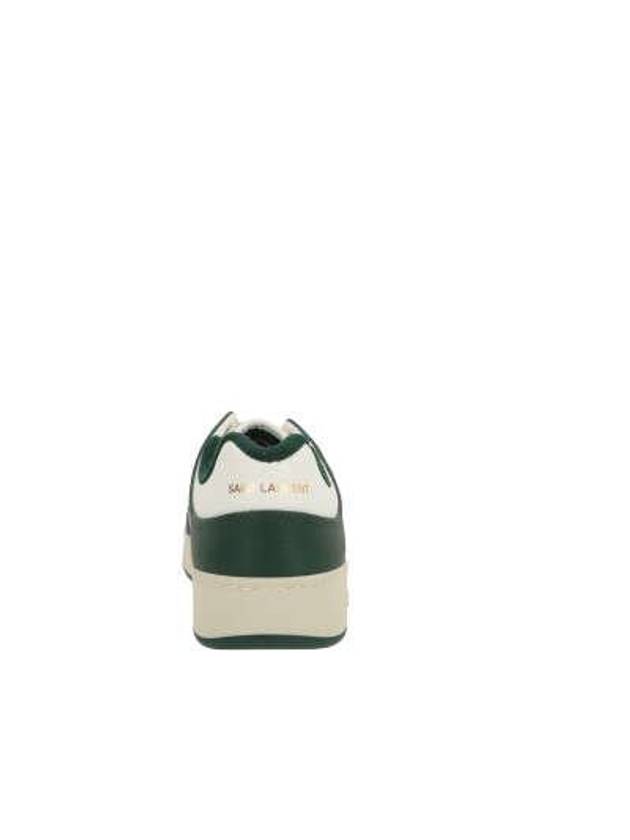 Saint Laurent SL 61 Low Top Sneakers White Green