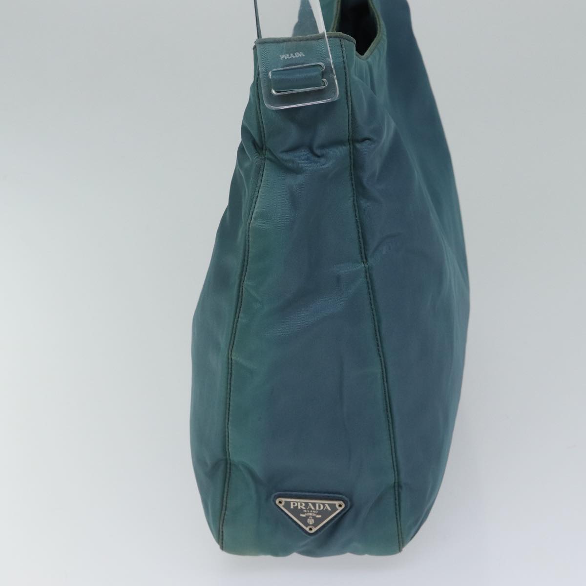 PRADA Shoulder Bag Nylon Green 72004