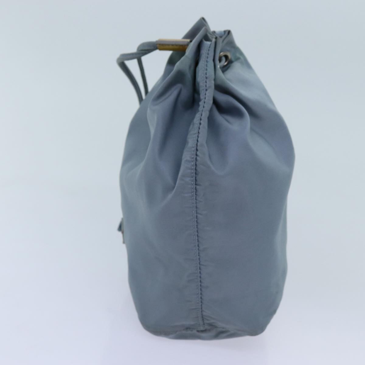 PRADA Pouch Nylon Light Blue 72017
