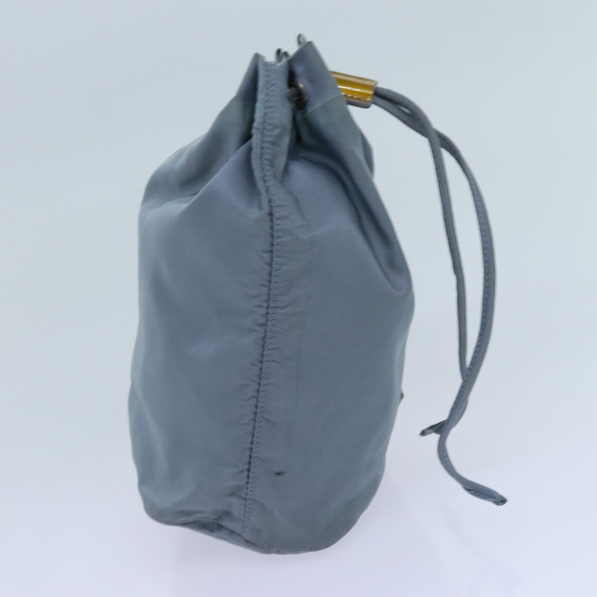 PRADA Pouch Nylon Light Blue 72017
