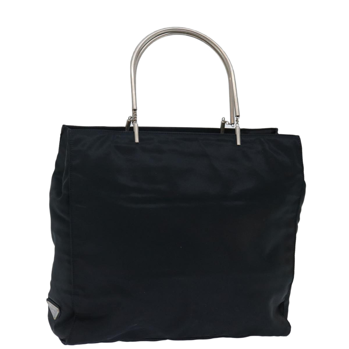PRADA Hand Bag Nylon Black 72020