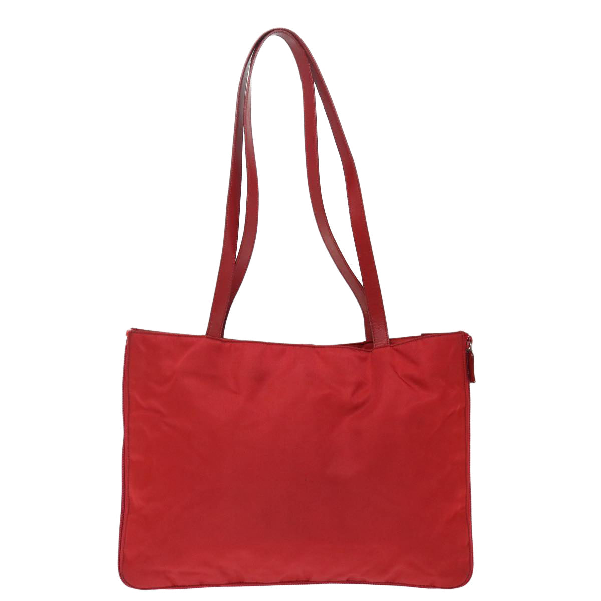 PRADA Shoulder Bag Nylon Red 72021