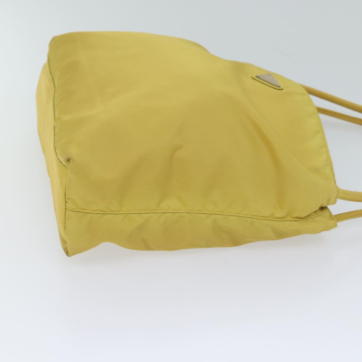 PRADA Shoulder Bag Nylon Yellow 72039